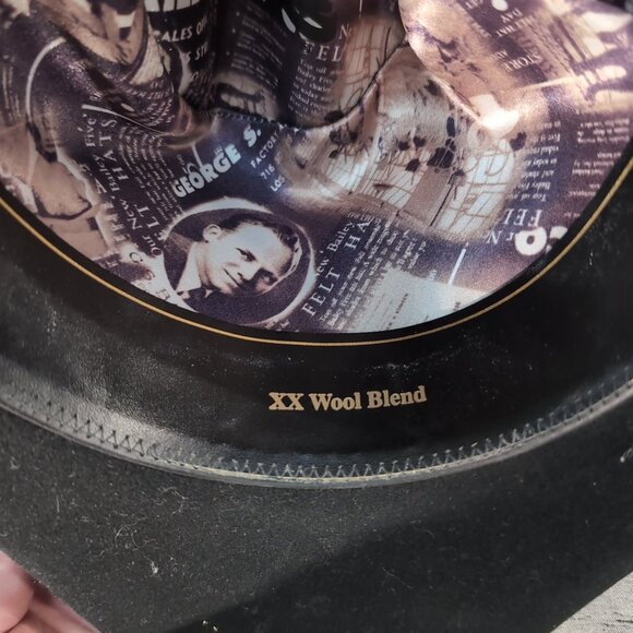 Bailey Black XX Wool Blend Western Cowboy Hat – Men’s 7 1/8 - Picture 10 of 10